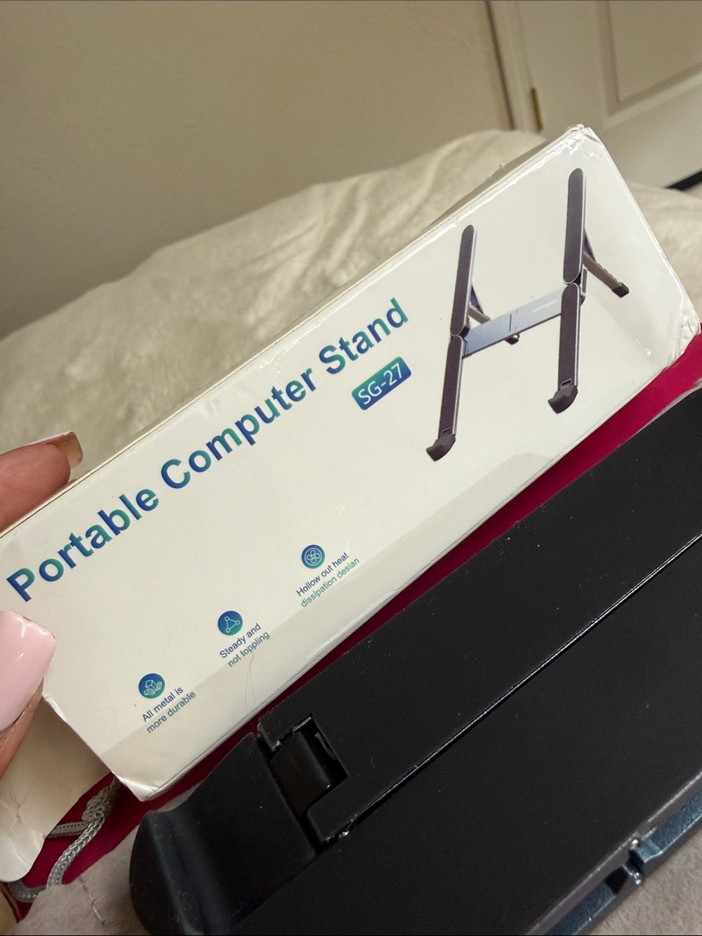Portable Computer Stand SG-27 - Black (Unbranded)
